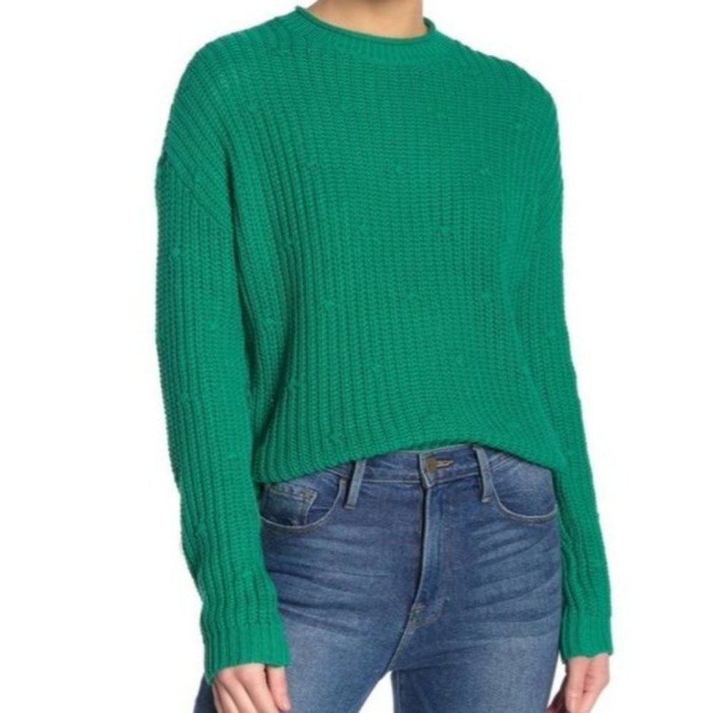 NWT Abound Ribbed Knit Dolman Sweater Size medium